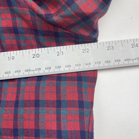 Vintage Campus Button Up Shirt size M medium 1990 Poly Cotton - Picture 5 of 7